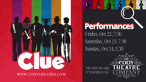 Clue: On Stage show poster