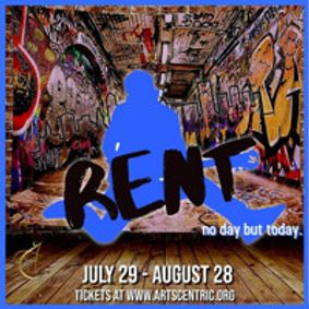 RENT show poster