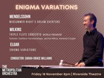 Enigma Variations and a World Premiere With The Metropolitan Orchestra