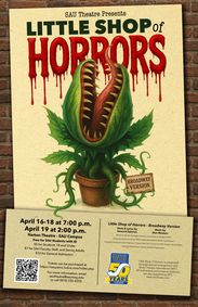 Little Shop of Horrors show poster