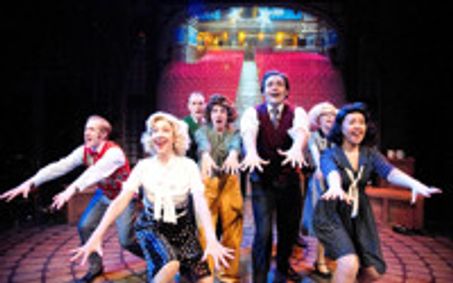 A Broadway Holiday show poster