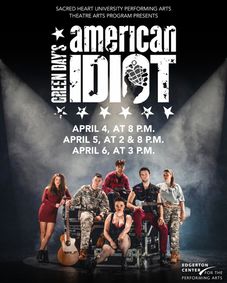 Green Day's American Idiot show poster