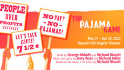 The Pajama Game show poster