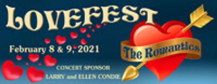 Lovefest, The Romantics show poster
