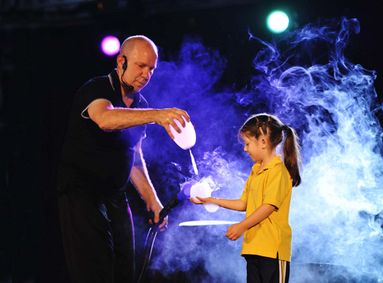 Jeff Boyer’s Big Bubble Bonanza show poster