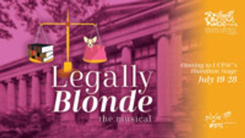 Legally Blonde show poster