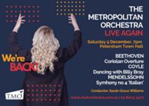 The Metropolitan Orchestra back LIVE In Concert