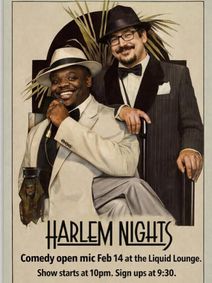 Harlem Nights Comedy Open Mic! Free!! Free Comedy! show poster