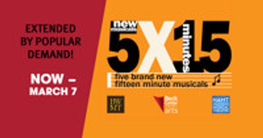 5x15: Five World Premiere 15-Minute Musicals show poster