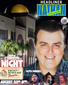 Nathan Wallace LIVE! Comedy show poster