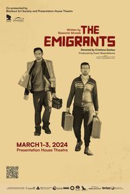 The Emigrants show poster