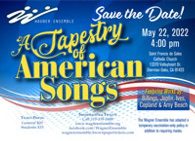 A Tapestry of American Songs show poster