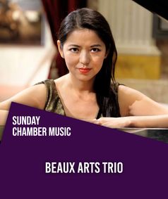 Sunday Chamber Music: Beaux Arts Trio show poster