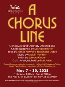 A Chorus Line show poster