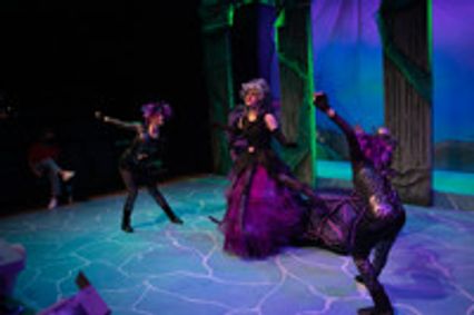 The Little Mermaid Jr. show poster