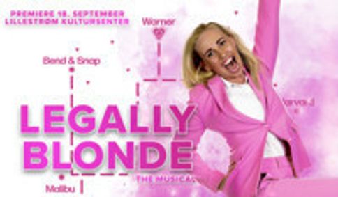 LEGALLY BLONDE show poster