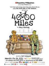 4000 Miles show poster