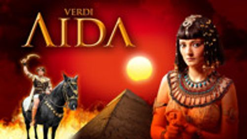 Ellen Kent's Aida show poster