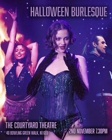 Halloween Burlesque! show poster