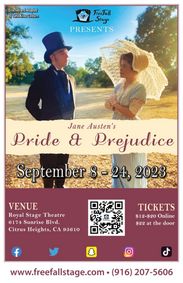 Pride and Prejudice show poster