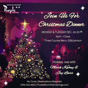Christmas Dinner & Jazz show poster