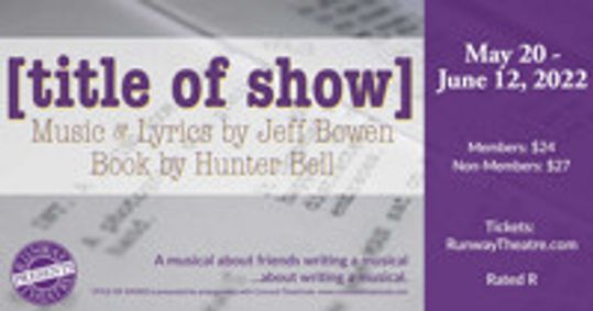 [title of show] show poster