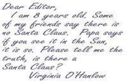 Yes Virginia, There Is A Santa Claus show poster