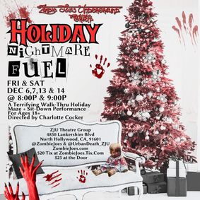 Holiday Nightmare Fuel show poster