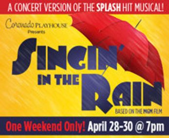 SINGIN’ IN THE RAIN: In Concert show poster