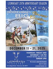 Ebnezer Scrooge’s BIG Norcross Christmas Show show poster
