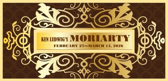 Ken Ludwig's Moriarty show poster