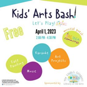Kids' Arts Bash show poster