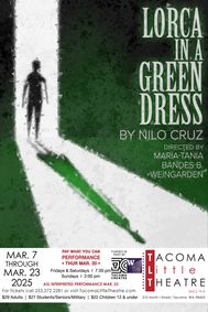 LORCA IN A GREEN DRESS show poster