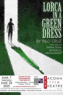 LORCA IN A GREEN DRESS