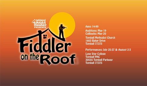 Fiddler on the Roof show poster