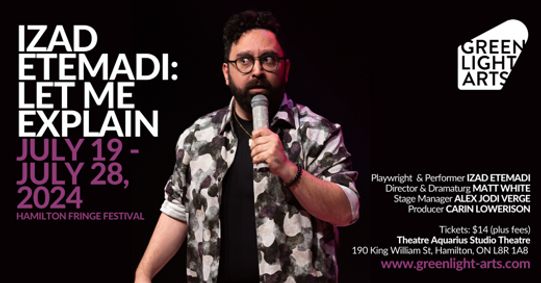 Izad Etemadi: Let Me Explain show poster