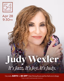 It's Jazz. It's Joy. It's Judy