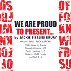 We are Proud to Present... show poster