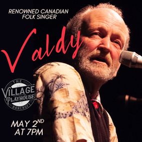 Valdy show poster