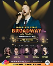 Broadway & Beyond: Spring Serenades with JOSH RHETT NOBLE show poster