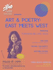 DYAO presents Arts & Poetry: East Meets West show poster