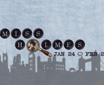 Miss Holmes show poster