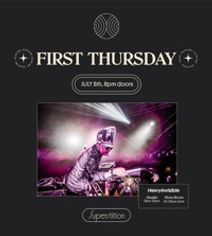 Join Austin’s funk legend Henry Invisible for TWO special FREE sets at Superstition on Thursday, July 6 