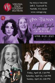 Ann Talman: Elizabeth Taylor and the Shadow of Her Smile show poster
