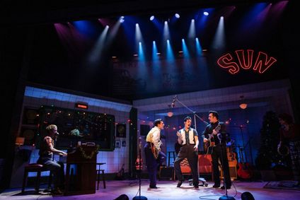 Million Dollar Quartet Christmas show poster