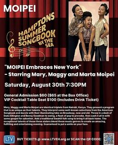 MOIPEI Embraces New York: Hamptons Summer Songbook By the Sea show poster