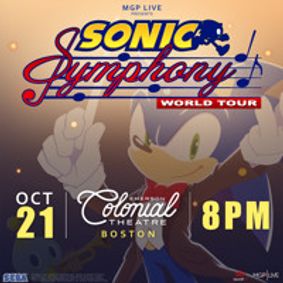 Sonic Symphony show poster