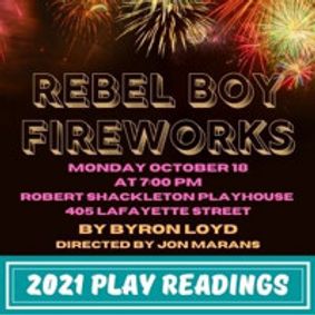 Rebel Boy Fireworks show poster