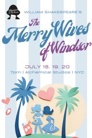 The Merry Wives of Windsor show poster