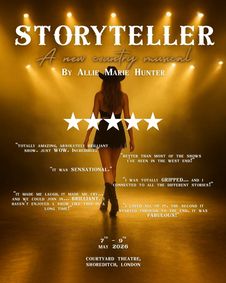 Storyteller - A new country musical show poster